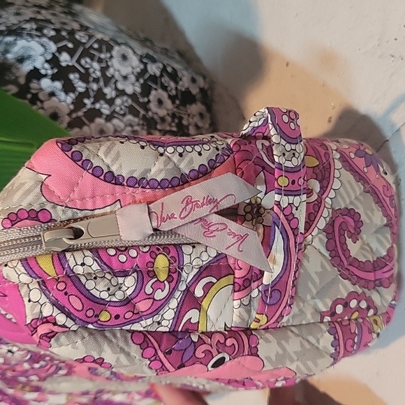Vera Bradley Cosmetic Bag - Pink Floral - Picture 4 of 7